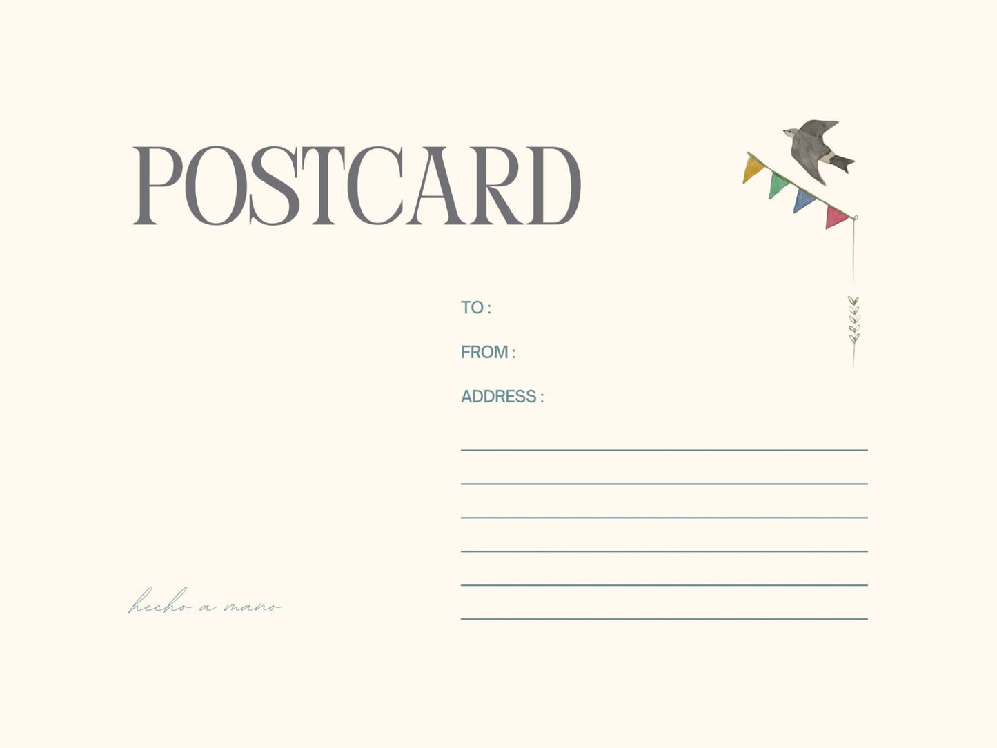 Set de 3 postales "Ángeles y Madonna"