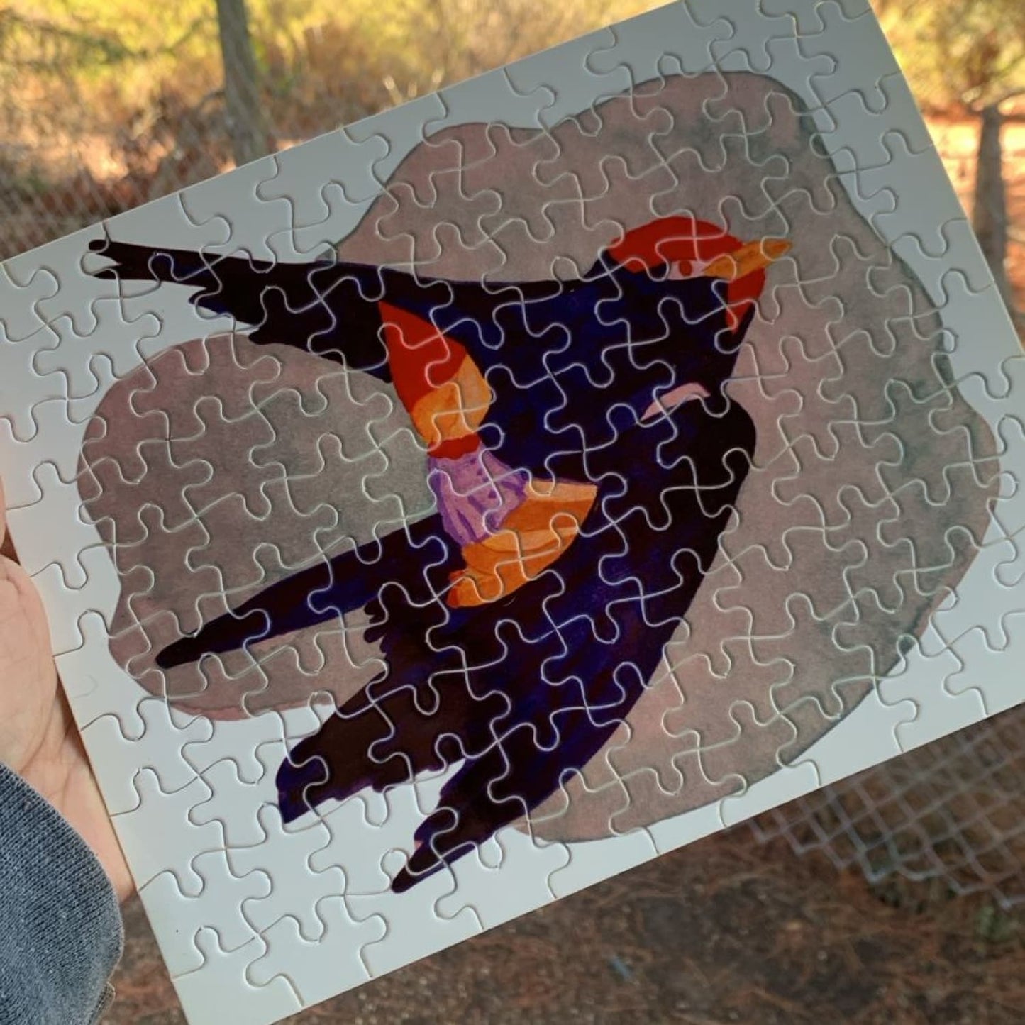 Rompecabezas "Vamos a volar"