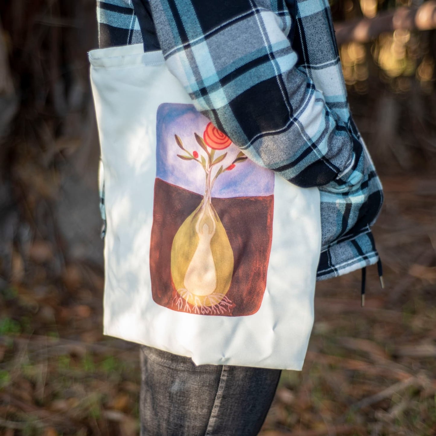 Tote bags artísticas hechas a mano