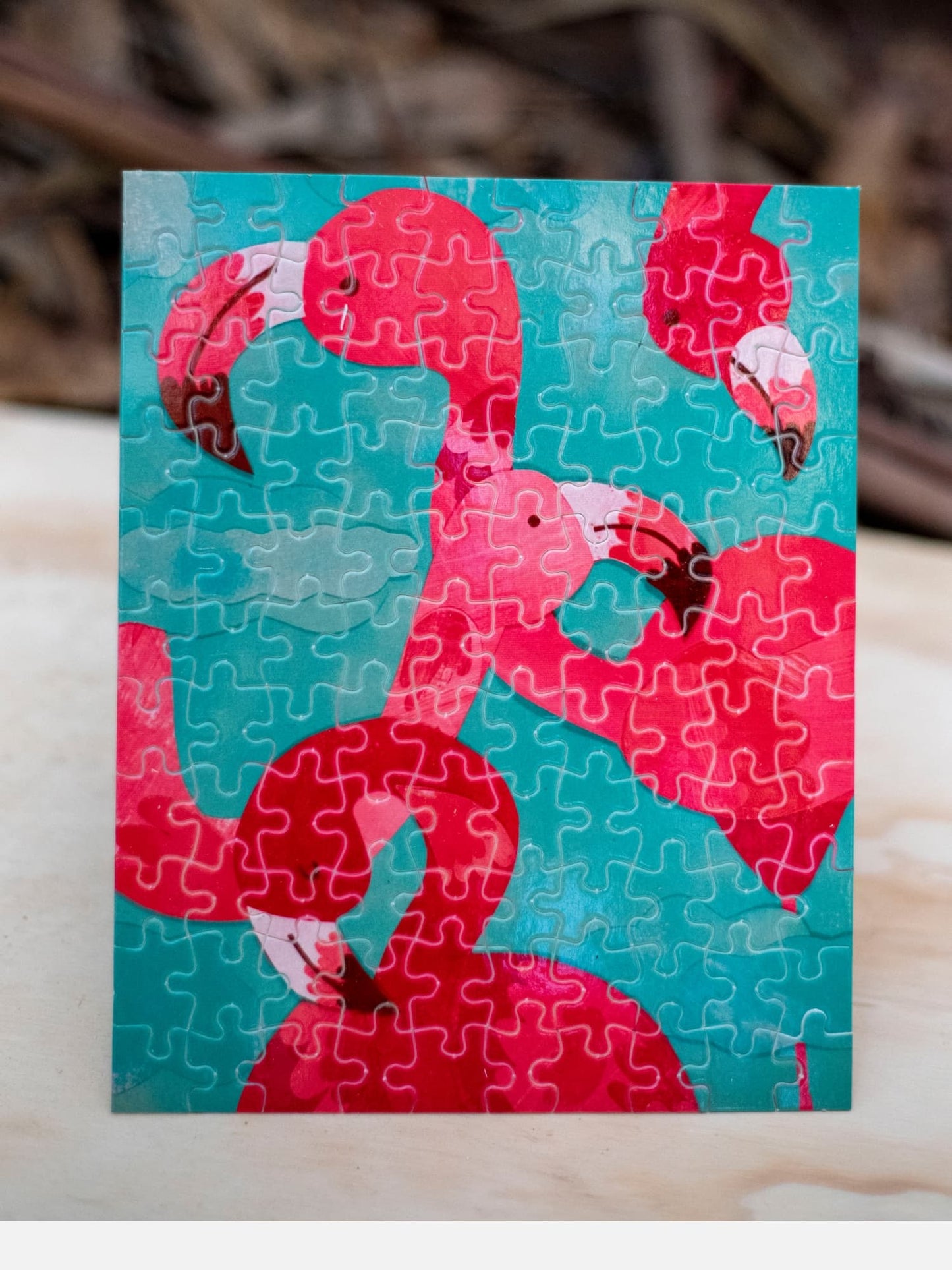 Rompecabezas "Flamencos"