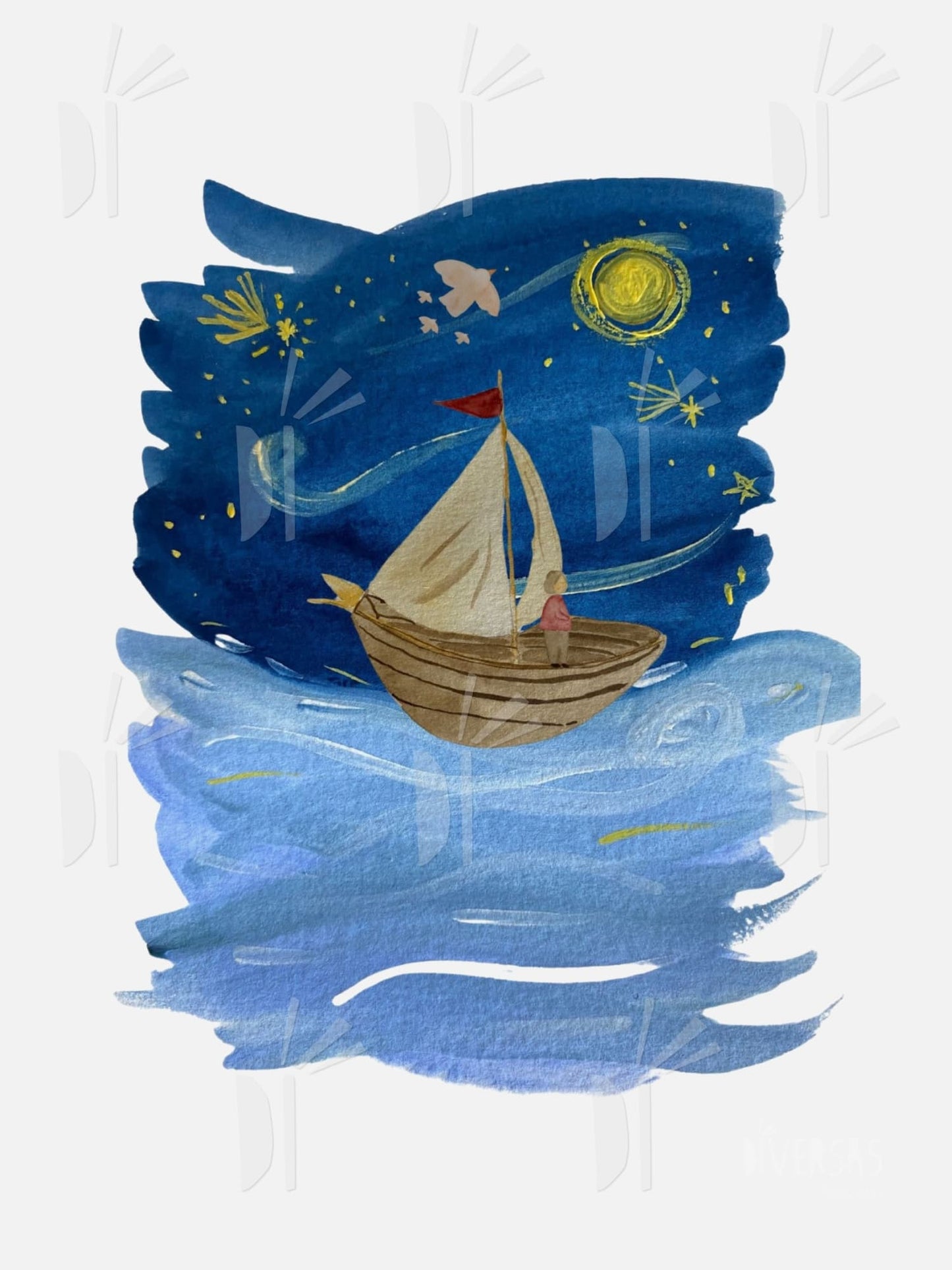 Prints para enmarcar en fondo blanco