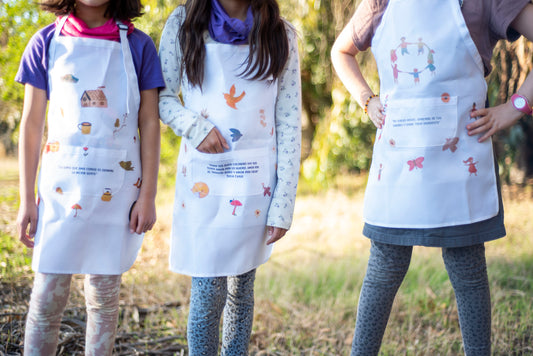 Delantales de cocina infantiles