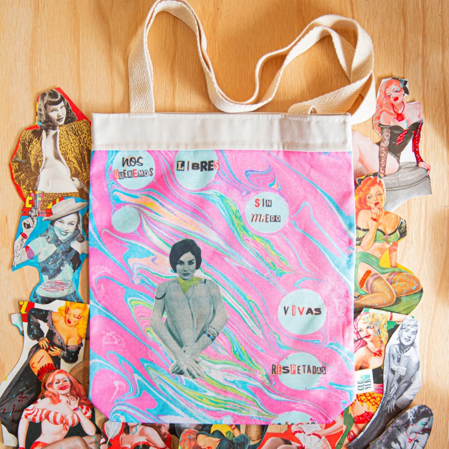 Tote bags artísticas hechas a mano