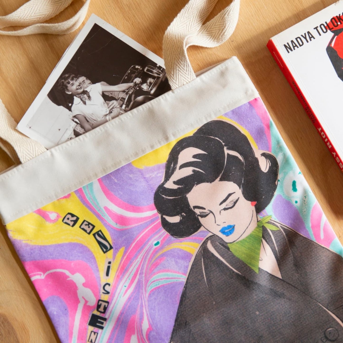 Tote bags artísticas hechas a mano
