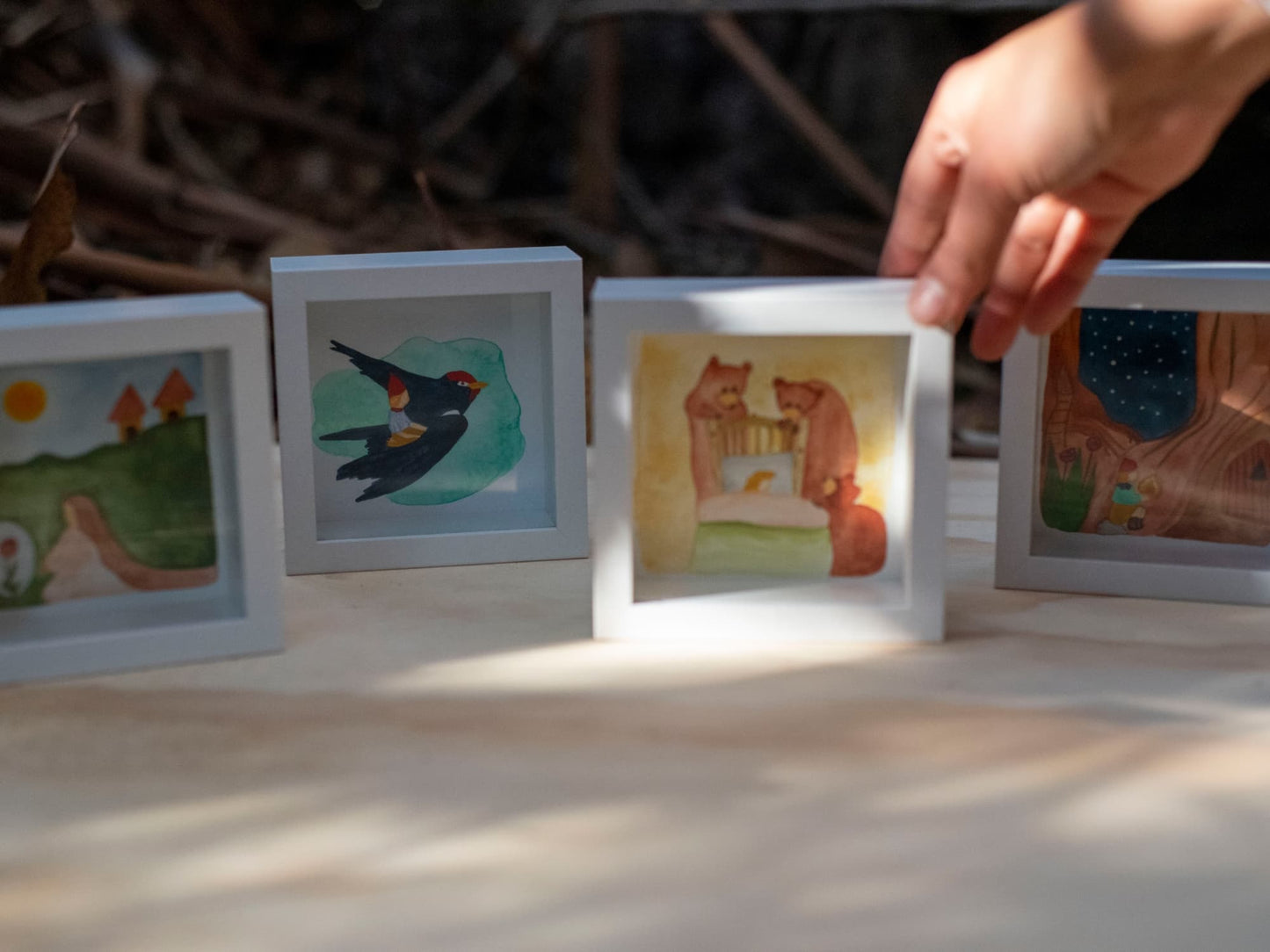 Minicuadritos "Cuentos y Naturaleza"