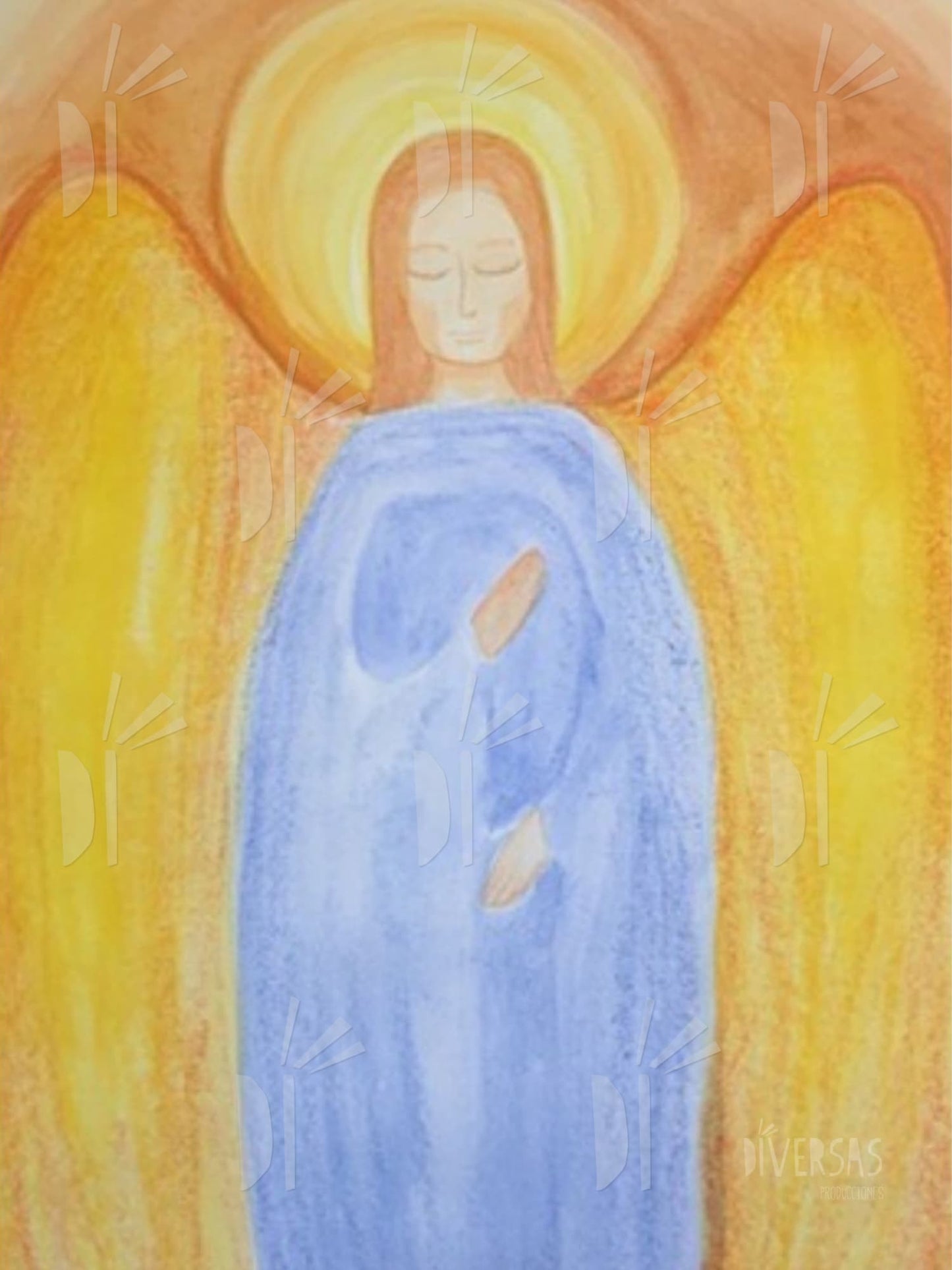 Colección de 30 postales con ambientes mágicos en acuarela