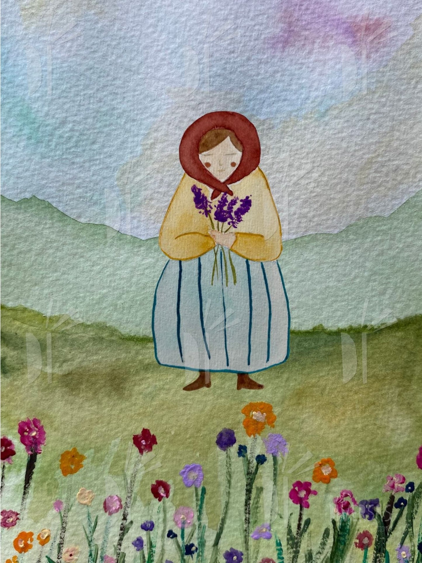 Prints de acuarelas para enmarcar