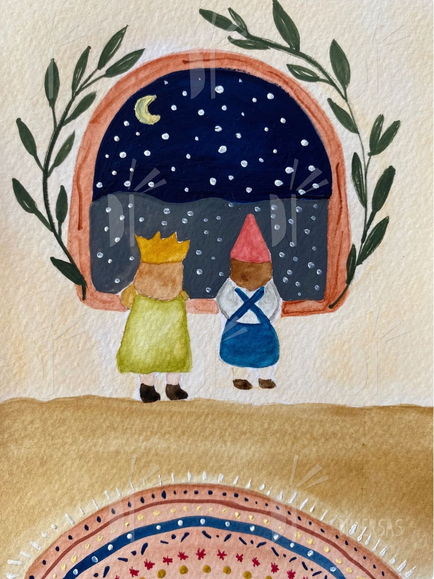 Prints de acuarelas para enmarcar