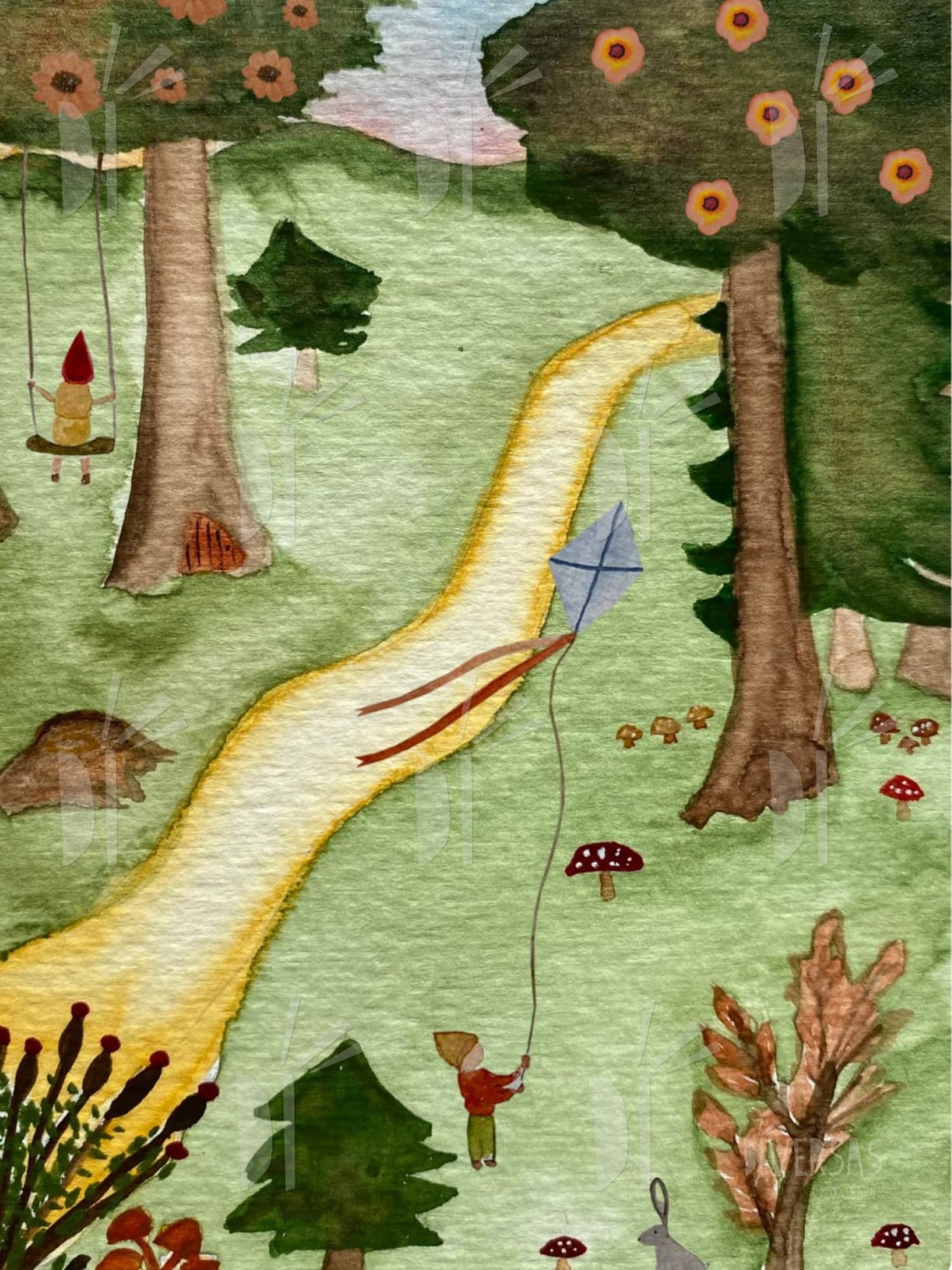 Prints de acuarelas para enmarcar