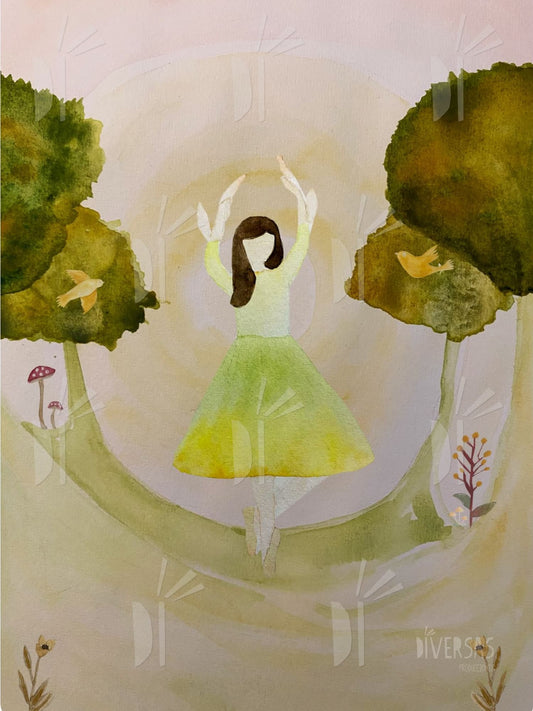 Set de 10 postales "Infancia y Naturaleza"