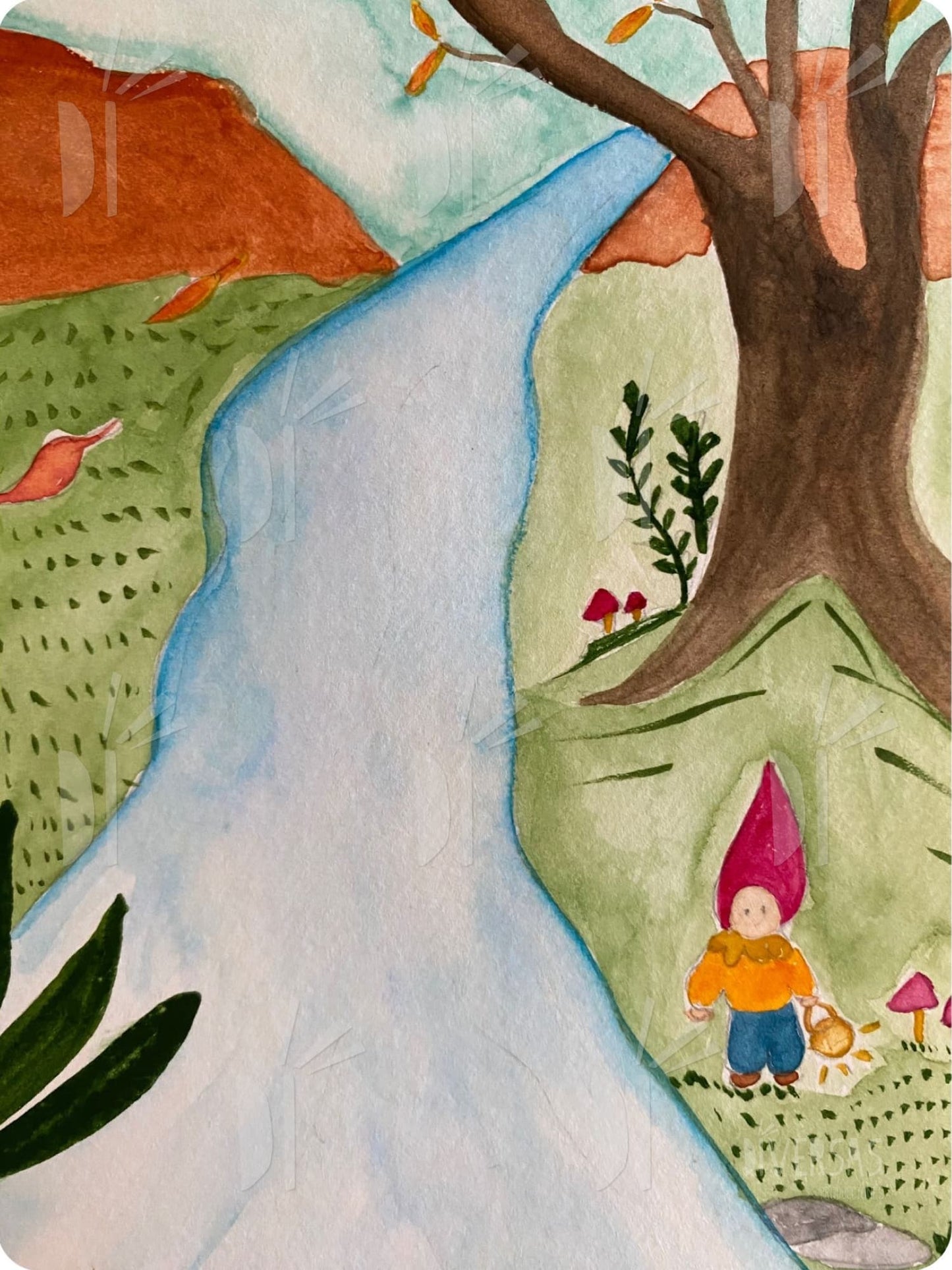 Set de 10 postales "Infancia y Naturaleza"