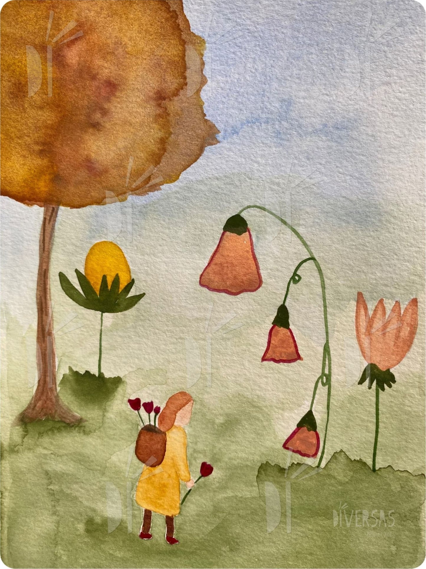 Set de 3 postales "Bosque Mágico"