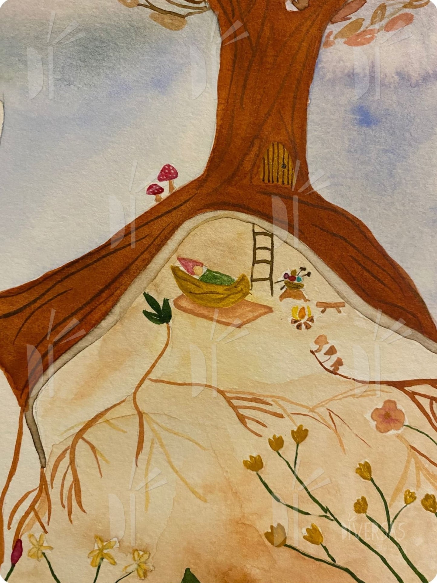 Set de 10 postales "Infancia y Naturaleza"