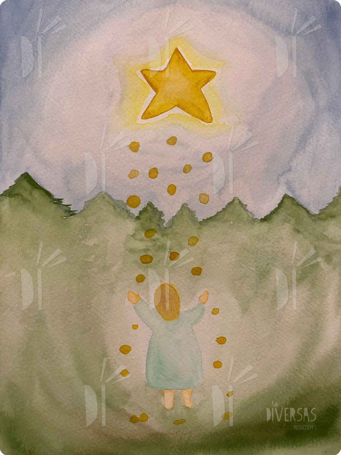 Set de 10 postales "Infancia y Naturaleza"